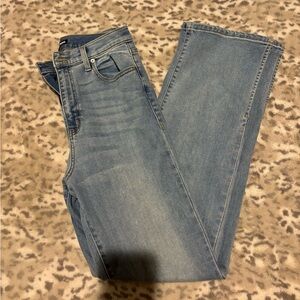 Fashion Nova Light Blue Flare Jeans